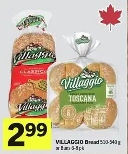IGA Villaggio bread or buns offer