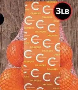 IGA Compliments oranges offer