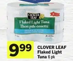 IGA Clover leaf flaked light tuna offer