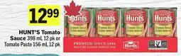 IGA Hunt's tomato sauce offer