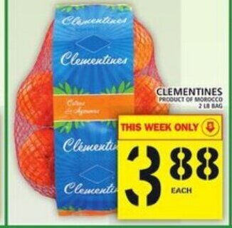 Food Basics Clementines offer