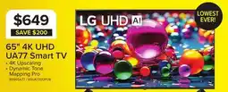 Leon's LG 65 4K Smart UHD TV - 65UA7700PUB offer