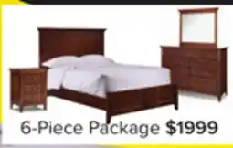 Leon's San Mateo 6-Piece Queen Bedroom Package-Tuscan offer