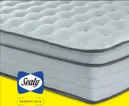 Leon's Sealy Essentials Remy II Firm Eurotop Queen Mattress offer