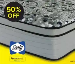 Leon's Sealy Posturepedic Palatial Crest Kamden II Firm Eurotop Queen Mattress offer