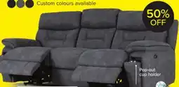 Leon's Dawson Power Reclining Sofa - Graphite offer