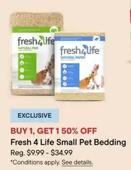 Petvalu Fresh 4 Life Small et Bedding offer