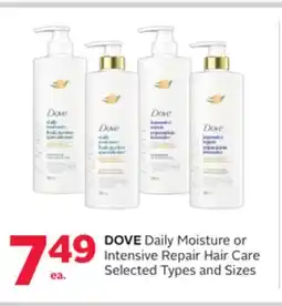Rexall Daily Moisture or Intensive Repair Hair Care offer
