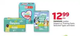 Rexall Jumbo Diapers or Training Pants offer