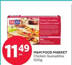 Rexall M & M FOOD MARKET Chicken Quesadillas offer