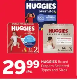 Rexall HUGGIES Boxed Diapers offer