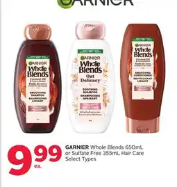 Rexall Whole Blends 650mL or Sulfate Free 355mL Hair Care offer