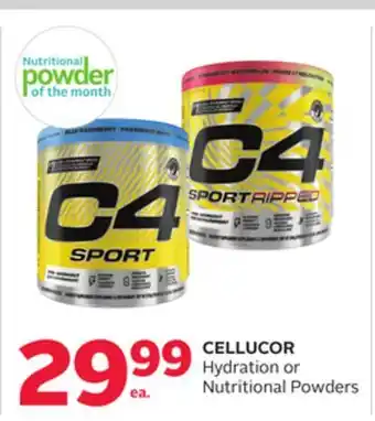 Rexall Hydration or Nutritional Powders offer