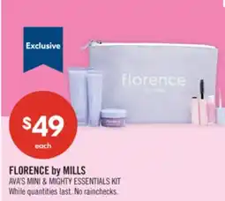 Shoppers Drug Mart FLORENCE by MILLS AVA'S MINI & MIGHTY ESSENTIALS KIT While quantities last. No rainchecks offer