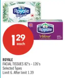 Shoppers Drug Mart ROYALE FACIAL TISSUES offer