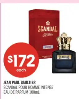 Shoppers Drug Mart JEAN PAUL GAULTIER SCANDAL POUR HOMME INTENSE EAU DE PARFUM offer