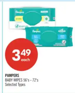 Shoppers Drug Mart PAMPERS BABY WIPES offer