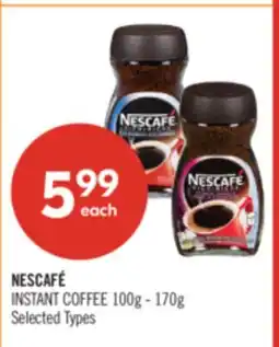 Shoppers Drug Mart NESCAFÉ INSTANT COFFEE offer