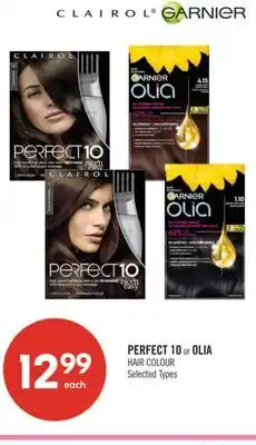Shoppers Drug Mart PERFECT 10 or OLIA HAIR COLOUR offer