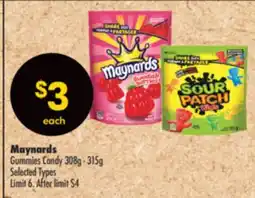 Shoppers Drug Mart Maynards Gummies Candy offer