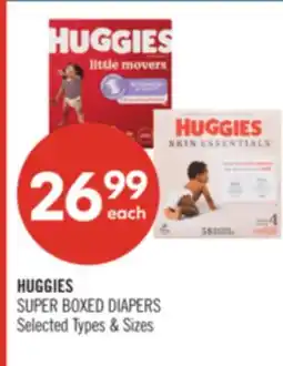 Shoppers Drug Mart HUGGIES SUPER BOXED DIAPERS offer