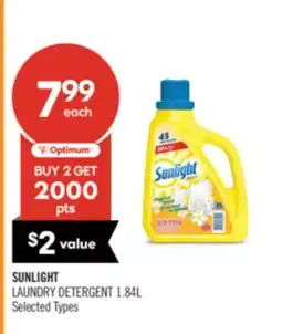 Shoppers Drug Mart SUNLIGHT LAUNDRY DETERGENT offer