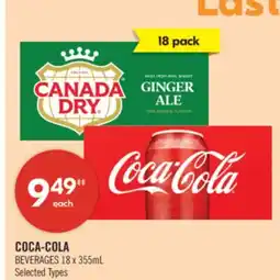 Shoppers Drug Mart COCA-COLA BEVERAGES offer