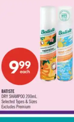Shoppers Drug Mart BATISTE DRY SHAMPOO 200mL offer