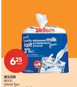Shoppers Drug Mart NEILSON MILK offer