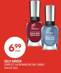 Shoppers Drug Mart SALLY HANSEN COMPLETE SALON MANICURE NAIL ENAMEL offer