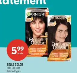 Shoppers Drug Mart BELLE COLOR HAIR COLOUR offer