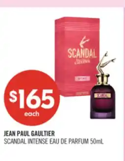 Shoppers Drug Mart JEAN PAUL GAULTIER SCANDAL INTENSE EAU DE PARFUM offer