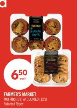 Shoppers Drug Mart FARMER'S MARKET MUFFINS (6's) or COOKIES (12's) offer