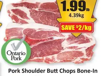 Starsky Pork Shoulder Butt Chops offer