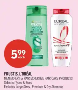 Shoppers Drug Mart FRUCTIS, L'OREAL MEN EXPERT & HAIR EXPERTISE HAIR CARE PRODUCTS offer