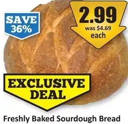 Starsky Freshly Baked Sourdough Bread offer