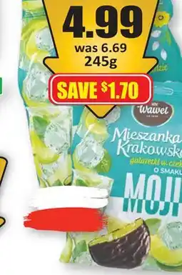 Starsky Wawel Mieszanka Krakowska Mojito Jellies in Chocolate offer