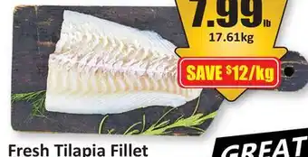 Starsky Fresh Tilapia Fillet offer