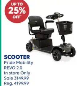 Wellwise by Shoppers Pride Mobility REVO 2.0 SCOOTER offer