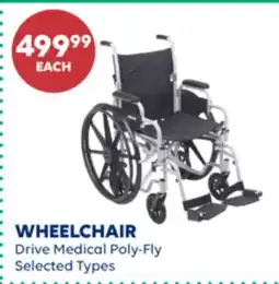 Wellwise by Shoppers Drive Medical Poly-Fly WHEELCHAIR offer
