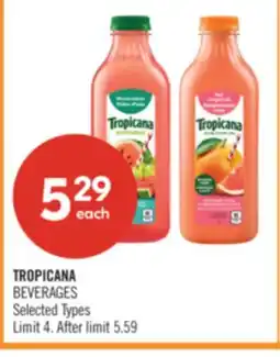 Shoppers Drug Mart TROPICANA BEVERAGES offer