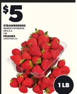 Independent City Market STRAWBERRIES, 1 LB offer