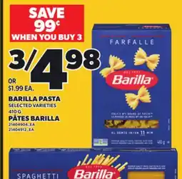 Independent City Market BARILLA PASTA, 410 G offer