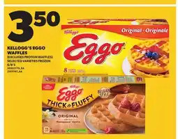 Independent City Market KELLOGG'S EGGO WAFFLES, 6/8'S offer