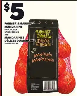 Independent City Market FARMER'S MARKET MANDARINS, 2 LB offer