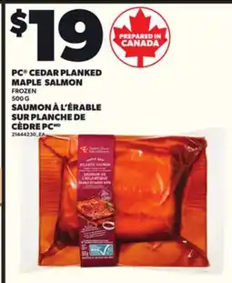 Independent City Market PC CEDAR PLANKED MAPLE SALMON, 500 G offer
