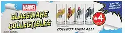 Independent City Market MARVEL GLASSWARE COLLECTIBLES offer