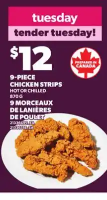 Independent City Market 9-PIECE CHICKEN STRIPS, 870 G offer