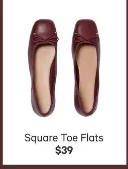 Joe Fresh Square Toe Flat offer