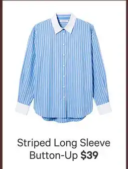 Joe Fresh Striped Long Sleeve Button-Up offer